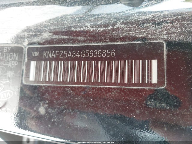 KNAFZ5A34G5636856 KIA FORTE SX