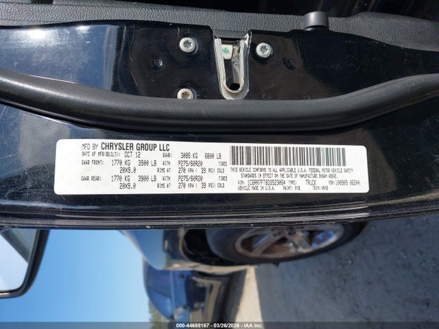 2013 RAM 1500 1C6RR7FT8DS523064 Photo 8