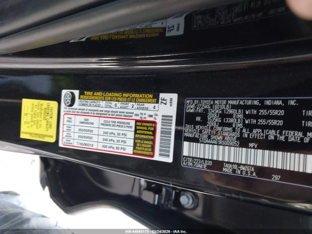 Aukcja sprzedaży 2024 Lexus Tx 350 Luxury, vin: 5TDAAAA61RS009052, numer aukcji: 44688170
