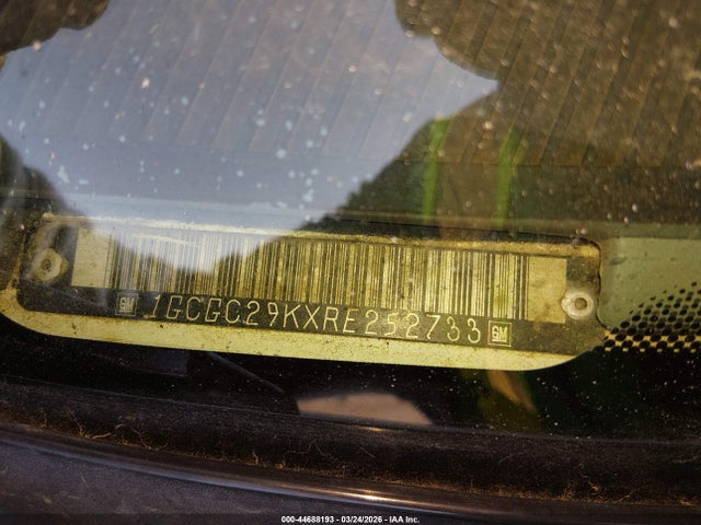 1994 CHEVROLET GMT-400 1GCGC29KXRE252733 Photo 8