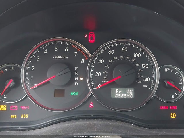 Продаж на аукціоні авто 2009 Subaru Legacy 2.5i, vin: 4S3BL616397213986, номер лоту: 44688306