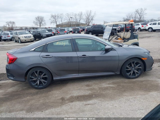 44688333 :رقم المزاد ، 2HGFC2F80KH596592 vin ، 2019 Honda Civic Sport مزاد بيع