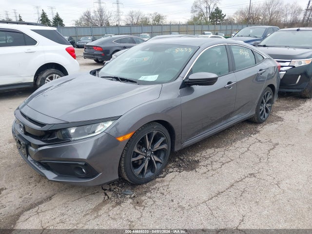 44688333 :رقم المزاد ، 2HGFC2F80KH596592 vin ، 2019 Honda Civic Sport مزاد بيع