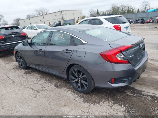 44688333 :رقم المزاد ، 2HGFC2F80KH596592 vin ، 2019 Honda Civic Sport مزاد بيع