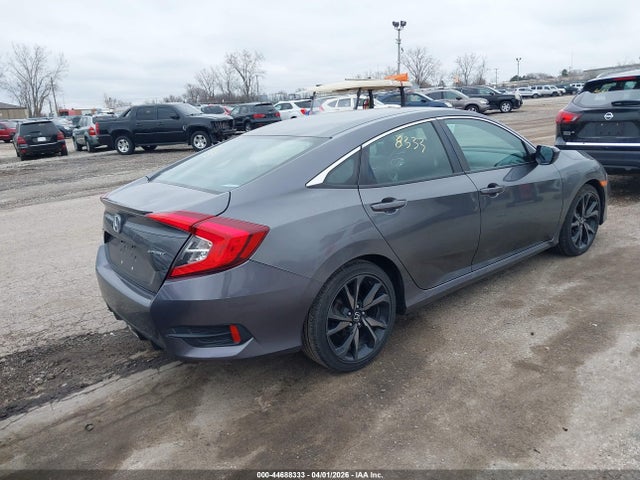 44688333 :رقم المزاد ، 2HGFC2F80KH596592 vin ، 2019 Honda Civic Sport مزاد بيع