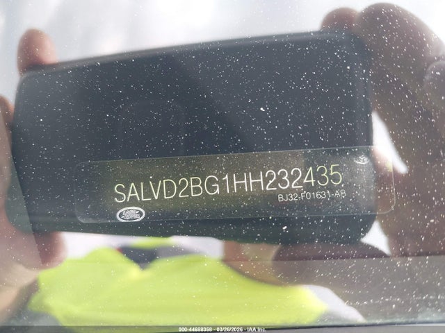 SALVD2BG1HH232435 Land Rover Range Rover Evoque Hse Dynamic