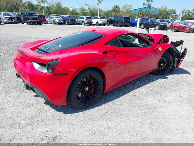 44688384 :رقم المزاد ، ZFF79ALA3J0231301 vin ، 2018 Ferrari 488 Gtb مزاد بيع