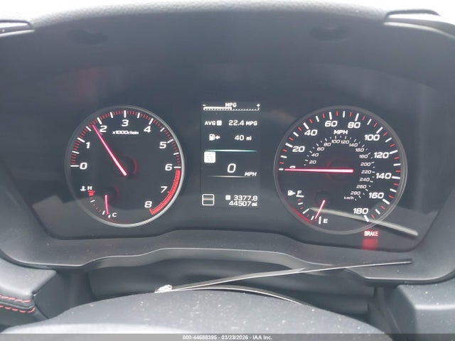 Продажа на аукционе авто 2023 Subaru Wrx Limited, vin: JF1VBAL6XP9823522, номер лота: 44688395