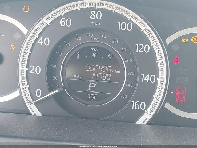 Honda Accord Ex-l V-6 2014 1HGCR3F82EA005074 Image 16