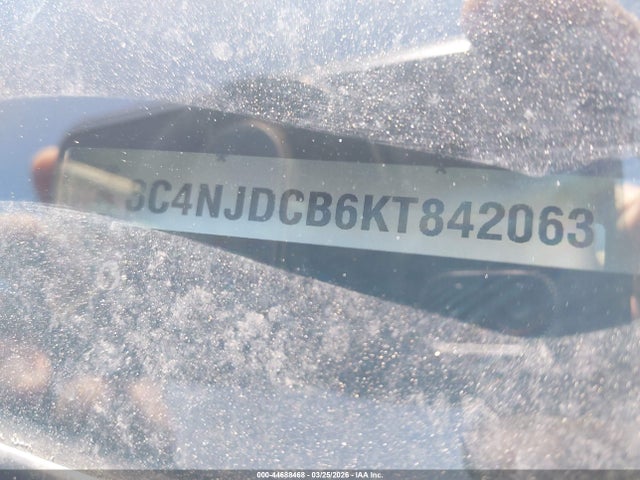 44688468 :رقم المزاد ، 3C4NJDCB6KT842063 vin ، 2019 Jeep Compass Limited 4x4 مزاد بيع