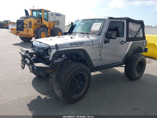 2018 Jeep Wrangler Jk Willy Wheeler 4x4 მანქანა იყიდება აუქციონზე, vin: 1C4AJWAG3JL869546, აუქციონის ნომერი: 44688478