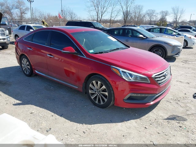 2017 HYUNDAI SONATA 5NPE34AF3HH458007 Photo 0