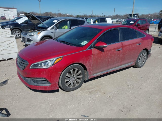 2017 HYUNDAI SONATA 5NPE34AF3HH458007 Photo 1
