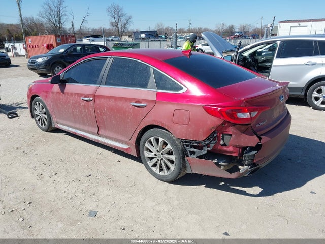 2017 HYUNDAI SONATA 5NPE34AF3HH458007 Photo 2