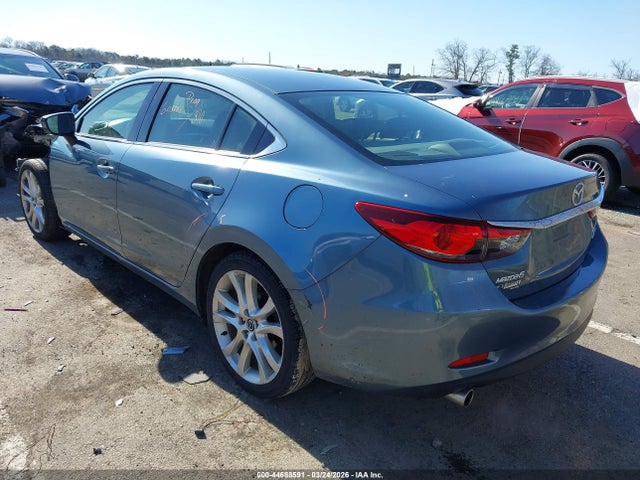 2016 Mazda Mazda6 I Touring მანქანა იყიდება აუქციონზე, vin: JM1GJ1V53G1478343, აუქციონის ნომერი: 44688591