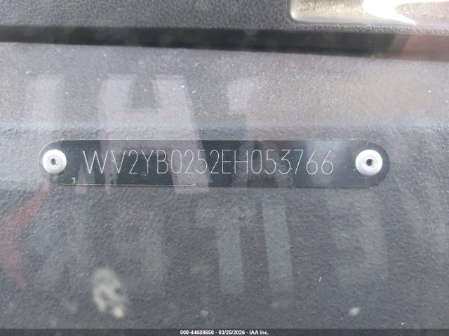1984 VOLKSWAGEN VANAGON WV2YB0252EH053766 Photo 8