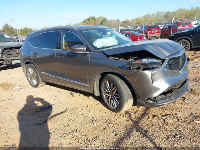 44688739 :رقم المزاد ، 5J8YE1H89NL018931 vin ، 2022 Acura Mdx Advance Package مزاد بيع