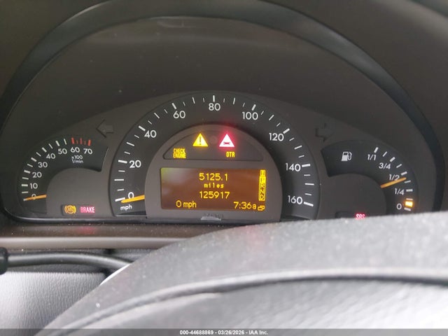 44688869 :رقم المزاد ، WDBRF64J62E002836 vin ، 2002 Mercedes-benz C 320 مزاد بيع