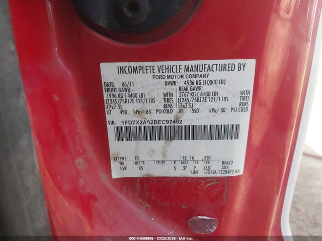 2011 FORD F-250 1FD7X2A62BEC97492 Photo 8