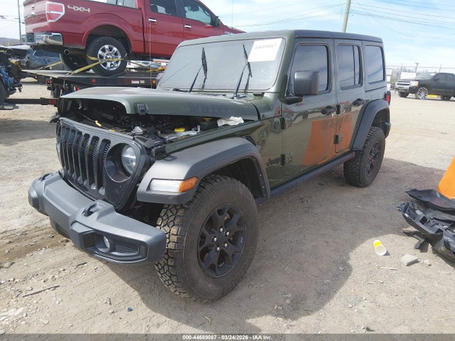 Aukcja sprzedaży 2021 Jeep Wrangler Unlimited Willys 4x4, vin: 1C4HJXDG4MW694811, numer aukcji: 44689087