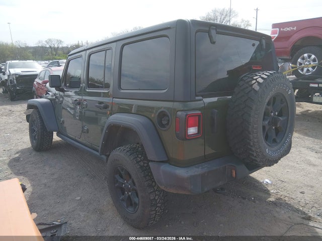 Aukcja sprzedaży 2021 Jeep Wrangler Unlimited Willys 4x4, vin: 1C4HJXDG4MW694811, numer aukcji: 44689087