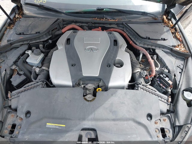 44689180 :رقم المزاد ، JN1AV7AR6EM703472 vin ، 2014 Infiniti Q50 Hybrid Sport مزاد بيع