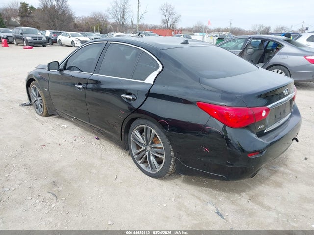 44689180 :رقم المزاد ، JN1AV7AR6EM703472 vin ، 2014 Infiniti Q50 Hybrid Sport مزاد بيع