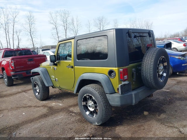 44689193 :رقم المزاد ، 1J4FA24147L226003 vin ، 2007 Jeep Wrangler X مزاد بيع