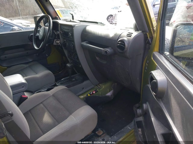 44689193 :رقم المزاد ، 1J4FA24147L226003 vin ، 2007 Jeep Wrangler X مزاد بيع