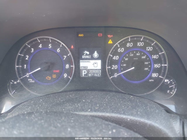 Aukcja sprzedaży 2012 Infiniti Fx35, vin: JN8AS1MW2CM155234, numer aukcji: 44689290