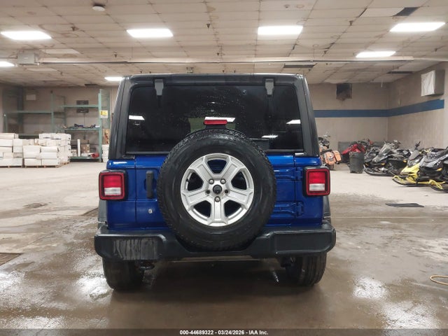 44689322 :رقم المزاد ، 1C4HJXDG7JW271930 vin ، 2018 Jeep Wrangler Unlimited Sport S 4x4 مزاد بيع