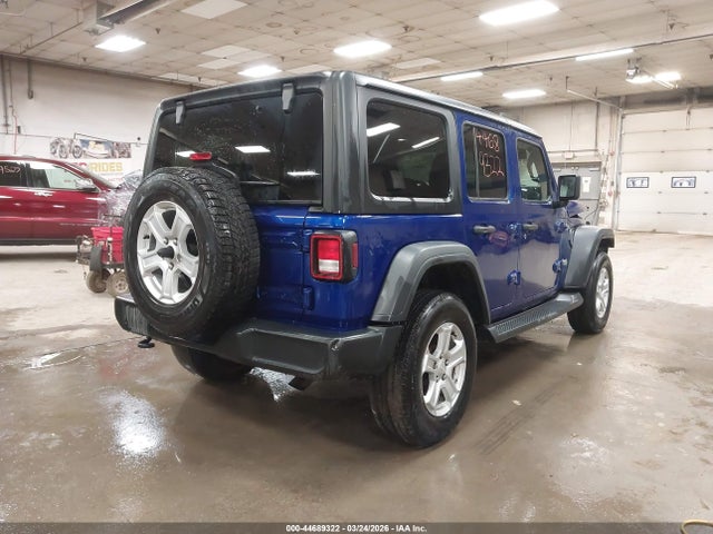 44689322 :رقم المزاد ، 1C4HJXDG7JW271930 vin ، 2018 Jeep Wrangler Unlimited Sport S 4x4 مزاد بيع