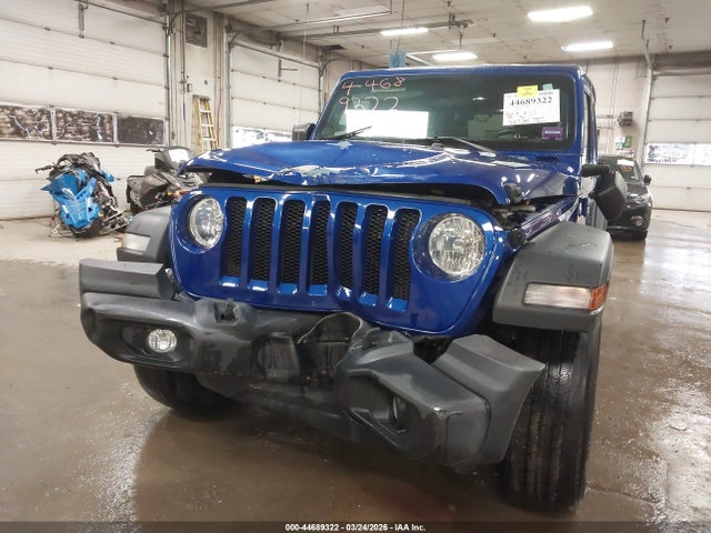 44689322 :رقم المزاد ، 1C4HJXDG7JW271930 vin ، 2018 Jeep Wrangler Unlimited Sport S 4x4 مزاد بيع