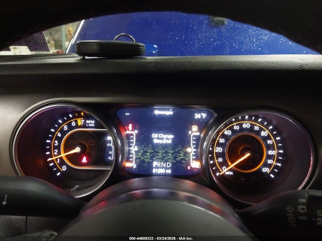 44689322 :رقم المزاد ، 1C4HJXDG7JW271930 vin ، 2018 Jeep Wrangler Unlimited Sport S 4x4 مزاد بيع