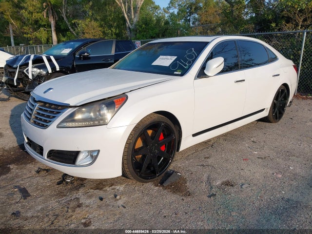 2014 Hyundai Equus Signature მანქანა იყიდება აუქციონზე, vin: KMHGH4JH3EU089609, აუქციონის ნომერი: 44689426