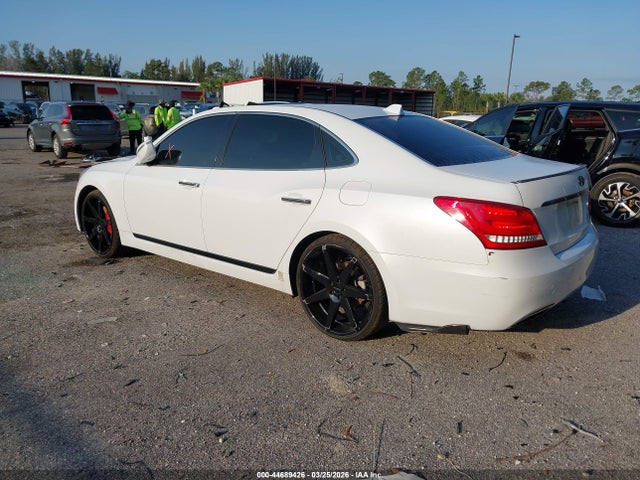 2014 Hyundai Equus Signature მანქანა იყიდება აუქციონზე, vin: KMHGH4JH3EU089609, აუქციონის ნომერი: 44689426