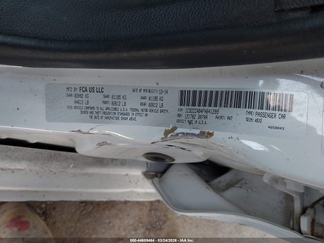 Продаж на аукціоні авто 2015 Chrysler 200 Limited, vin: 1C3CCCAB4FN641299, номер лоту: 44689464
