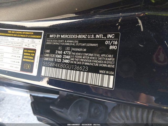 2016 MERCEDES-BENZ C 300 55SWF4KB0GU136623 Photo 8