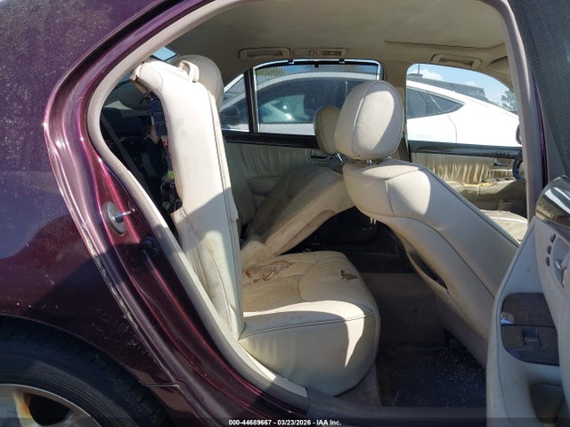 Aukcja sprzedaży 2001 Lexus Ls 430, vin: JTHBN30F510037075, numer aukcji: 44689667