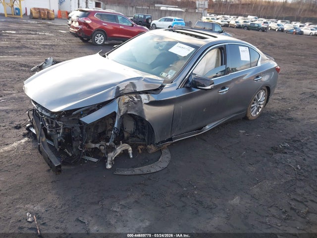 44689775 :رقم المزاد ، JN1EV7BR9MM751529 vin ، 2021 Infiniti Q50 Luxe Awd مزاد بيع