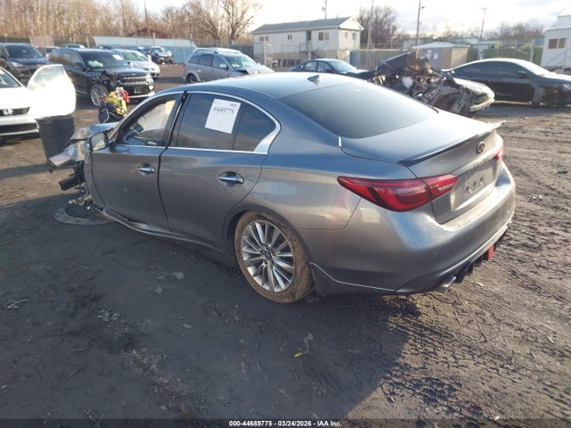 44689775 :رقم المزاد ، JN1EV7BR9MM751529 vin ، 2021 Infiniti Q50 Luxe Awd مزاد بيع