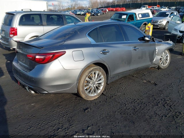 44689775 :رقم المزاد ، JN1EV7BR9MM751529 vin ، 2021 Infiniti Q50 Luxe Awd مزاد بيع