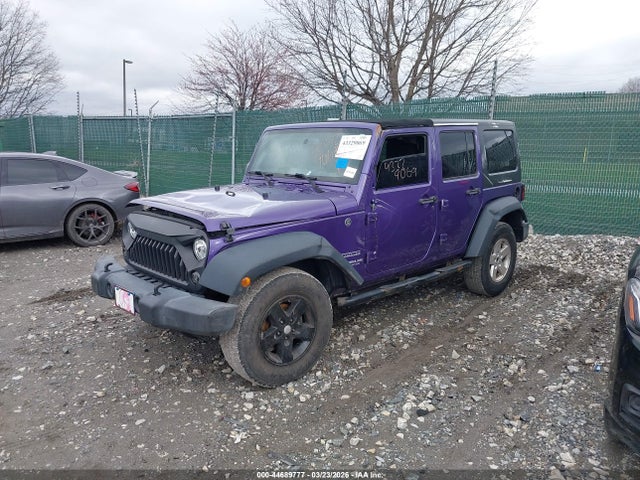 Продаж на аукціоні авто 2017 Jeep Wrangler Unlimited Sport 4x4, vin: 1C4BJWDG5HL598273, номер лоту: 44689777