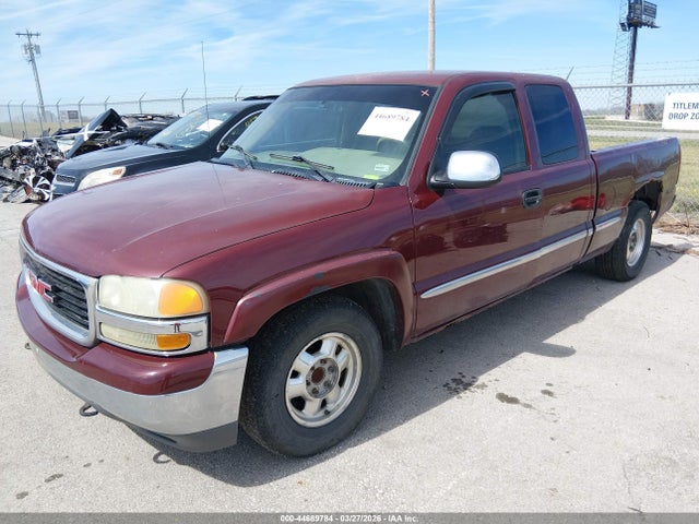 2002 Gmc Sierra 1500 Sle მანქანა იყიდება აუქციონზე, vin: 1GTEC19V52Z344875, აუქციონის ნომერი: 44689784