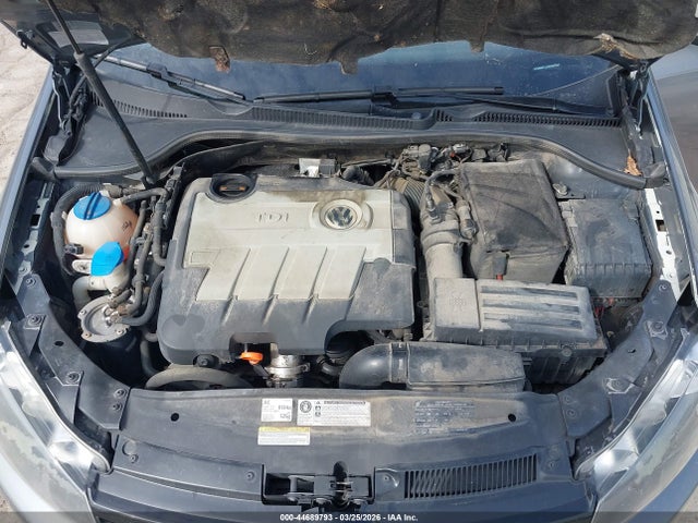 2011 Volkswagen Golf Tdi 2-door მანქანა იყიდება აუქციონზე, vin: WVWMM7AJ5BW307024, აუქციონის ნომერი: 44689793