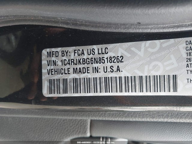 2022 JEEP GRAND CHEROKEE L 1C4RJKBG6N8518262 Photo 8