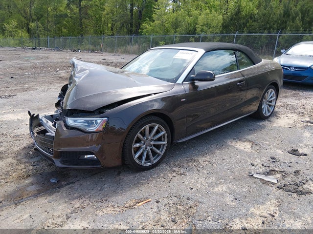 44689929 :رقم المزاد ، WAUWFAFH9FN008117 vin ، 2015 Audi A5 2.0t Premium مزاد بيع
