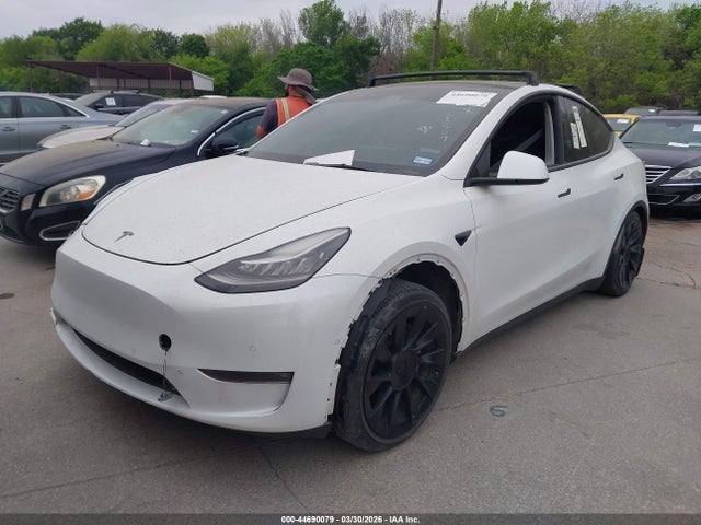 2021 TESLA MODEL Y 5YJYGDED8MF210709 Photo 1