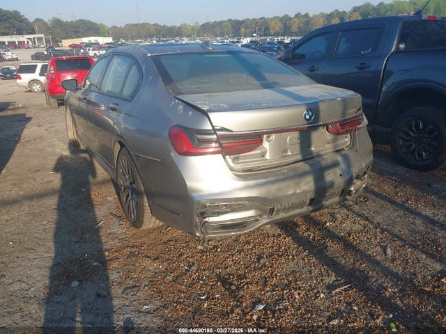 2020 Bmw 740i მანქანა იყიდება აუქციონზე, vin: WBA7T2C09LGL17278, აუქციონის ნომერი: 44690190