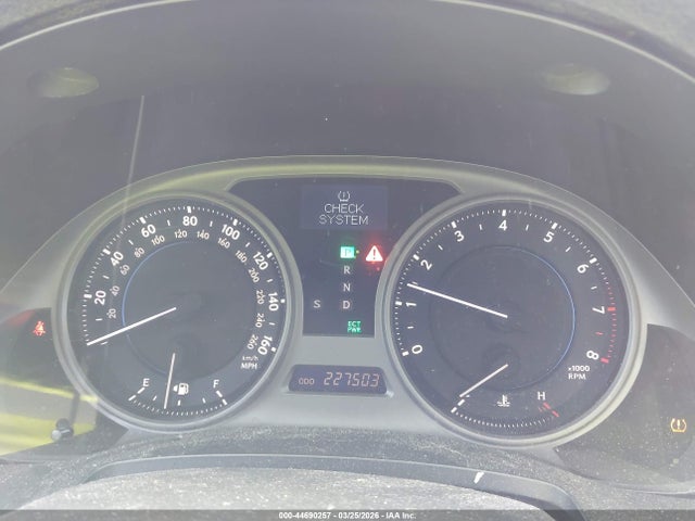 2008 Lexus Is 250 მანქანა იყიდება აუქციონზე, vin: JTHCK262785025955, აუქციონის ნომერი: 44690257